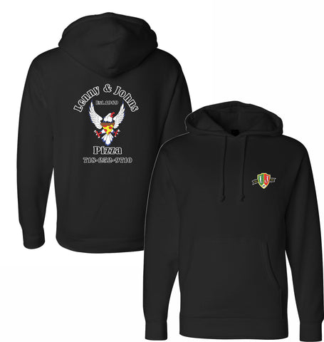 Lenny and Johns Pizzeria Hooded Sweatshirt