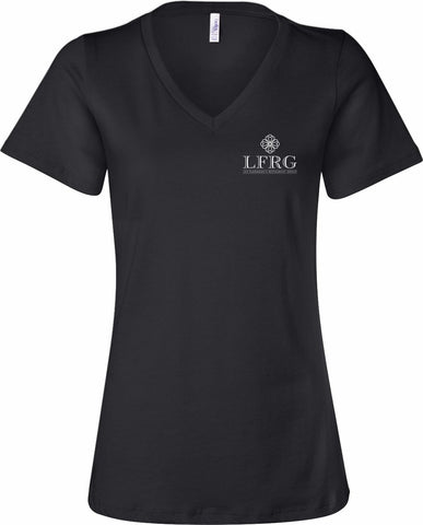 LFRG Ladies Relaxed V-Neck T-Shirt