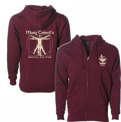 Mary Carroll's Full-Zip Hooded Sweatshirt