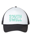 South Swell Mint Wave Foam Trucker Hat