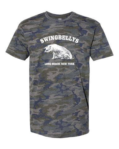 Swingbellys Vintage Camo Short-Sleeve T-Shirt