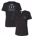 EGP Land and Sea Womens Fitted V-Neck T-Shirt